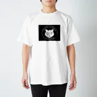 GattoLibero_FabbricaのGatto Libero − 自由猫 Regular Fit T-Shirt