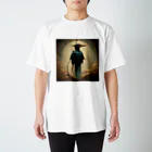 temple t-shirtshopのツバメの神様 Regular Fit T-Shirt