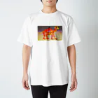 【全盲の絵描き】オバケのタムタムの【全盲の絵描き】ラクダ スタンダードTシャツ