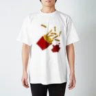 daddy-s_junkfoodsのfrench fries Regular Fit T-Shirt