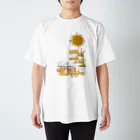 原ハブ屋【SUZURI店】のハブは直射日光に弱い（T-GO） Regular Fit T-Shirt