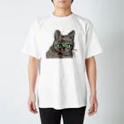 toru_utsunomiyaの猫の眼差し スタンダードTシャツ