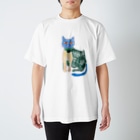futaba_npoの佇むネコ Regular Fit T-Shirt
