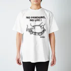 parkahpのNO PANDEIRO, NO LIFE! 右利き用 スタンダードTシャツ