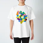 tsumuguto つむぐとのwakurasu/カラフル Regular Fit T-Shirt