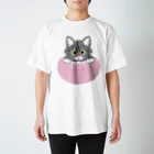 サイベリアンの百ですの【ベイビー百（サイベリアン）】Tシャツ・ピンク Regular Fit T-Shirt