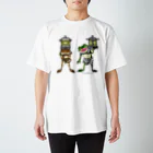 もむのふの爬虫類グッズやさんの龍燈鬼・天燈鬼コンビプリント Regular Fit T-Shirt