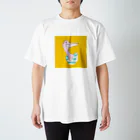 モチマチのキャッチーペリカン スタンダードTシャツ