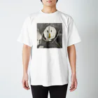 Rainy_Rainyのこっちを見ている Regular Fit T-Shirt