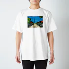 竹富島に着てくシャツの風景1 スタンダードTシャツ