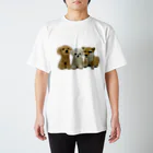 vivi_rumの仲良しわんこ Regular Fit T-Shirt