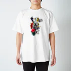 topstlikaの表現カリグラフィ Regular Fit T-Shirt