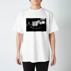 FILM CANERA FANのモノクロの玉ボケ スタンダードTシャツ