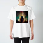 temple t-shirtshopのタマムシの神様 Regular Fit T-Shirt