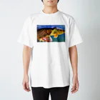 KazFishのアロキクオスカー スタンダードTシャツ