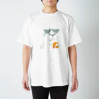 meiyueのつかれたねこ スタンダードTシャツ