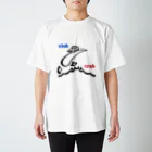 カニの住む磯のclubとcrab スタンダードTシャツ