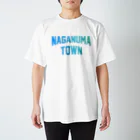 JIMOTOE Wear Local Japanの長沼町 NAGANUMA TOWN スタンダードTシャツ
