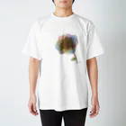里のFLOWER Regular Fit T-Shirt