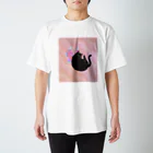 YouStoreの黒猫の妖精 スタンダードTシャツ