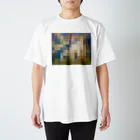 AtelierMのスクエアグラフィック Regular Fit T-Shirt