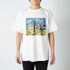 YOKO KOBAYASHIのニャンズ旅行記(Okinawa) スタンダードTシャツ