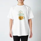 Happy Fluffy* ： 桜香*ののぞクマグ：かぼちゃスープVer. Regular Fit T-Shirt