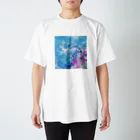 soranone〜宇宙の音〜の水のきらめき Regular Fit T-Shirt