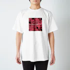 とらのTwo wrongs don’t make a right.(赤) スタンダードTシャツ