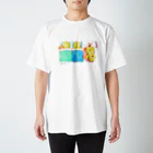 黒澤あおいのひよこの3兄弟 -お昼寝- Regular Fit T-Shirt