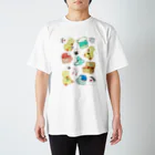 黒澤あおいのひよこの3兄弟-ピクニック- Regular Fit T-Shirt