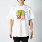 kumao houseのふわふわ風船🎈 Regular Fit T-Shirt