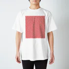 良かったら買ってね！の赤白チェックT Regular Fit T-Shirt