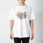 🦄👑 Precious Boyのねむぷぅ-ハート スタンダードTシャツ