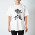 AVERY MOUSE - エイブリーマウスの柔道家 - AVERY MOUSE (エイブリーマウス) Regular Fit T-Shirt