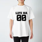 急行天北KV支線のミノル君風「LIFE HA 00」Tシャツ Regular Fit T-Shirt
