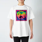 MedicalKUNの虹に沈む月、夕暮れの気持ち。 Regular Fit T-Shirt