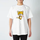 LALA KUKKAの柴犬くん Regular Fit T-Shirt