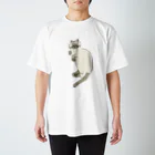 boorichanのくつろぐねこ_005 Regular Fit T-Shirt