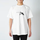 SHACHIのシャチ（モノクロ） Regular Fit T-Shirt