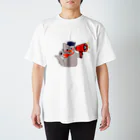 momo-nonoのもちもちほっぺのねこ Regular Fit T-Shirt