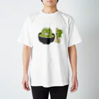 (   ᵔ(ᴥ)ᵔ   )のお茶 スタンダードTシャツ