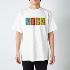 ペンギンパカリのTeaTime（4ペンギン） Regular Fit T-Shirt