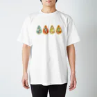 ペンギンパカリのTeaTimeのしずく（4ペンギンズ） Regular Fit T-Shirt