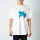 Seame＊の青い鳥 Regular Fit T-Shirt