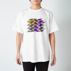 SAKURAMEDERUの恐竜パターンＡ Regular Fit T-Shirt