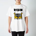 麦畑のキビンなキリン スタンダードTシャツ