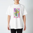 ピコアンのドラゴン黄色（文字入り） Regular Fit T-Shirt