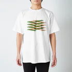 SAKURAMEDERUのきつねパターンA スタンダードTシャツ