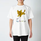 hey ho cat goのあそぶチャトラキャット Regular Fit T-Shirt